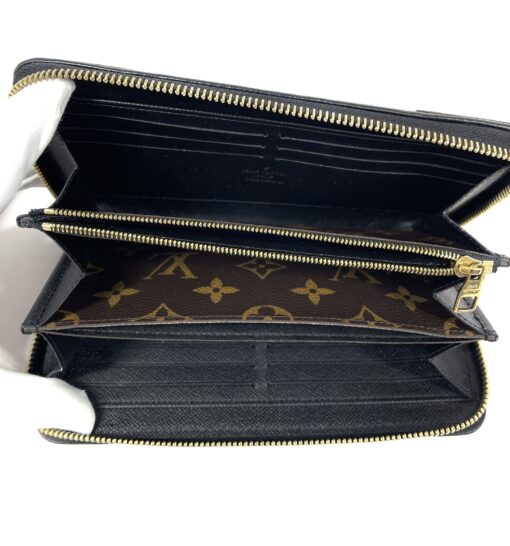 Louis Vuitton Monogram Retiro Zippy Wallet with Noir - Image 12