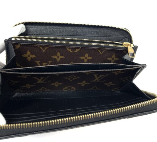 Louis Vuitton Monogram Retiro Zippy Wallet with Noir - Image 11