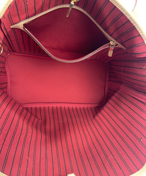 Louis Vuitton Monogram Neverfull MM Cherry Red 21