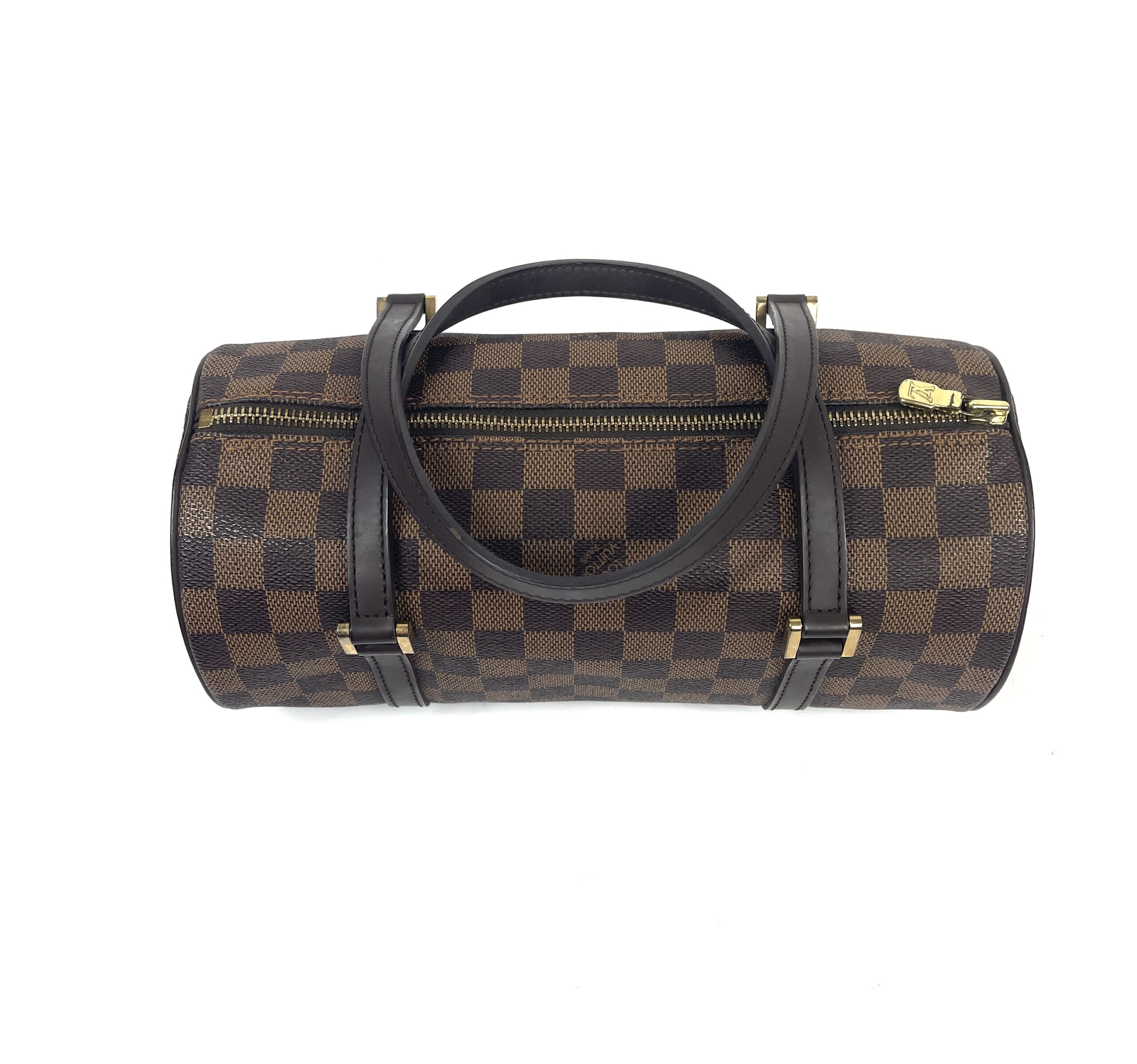 Louis+Vuitton+Papillon+Duffle+Brown+Leather for sale online