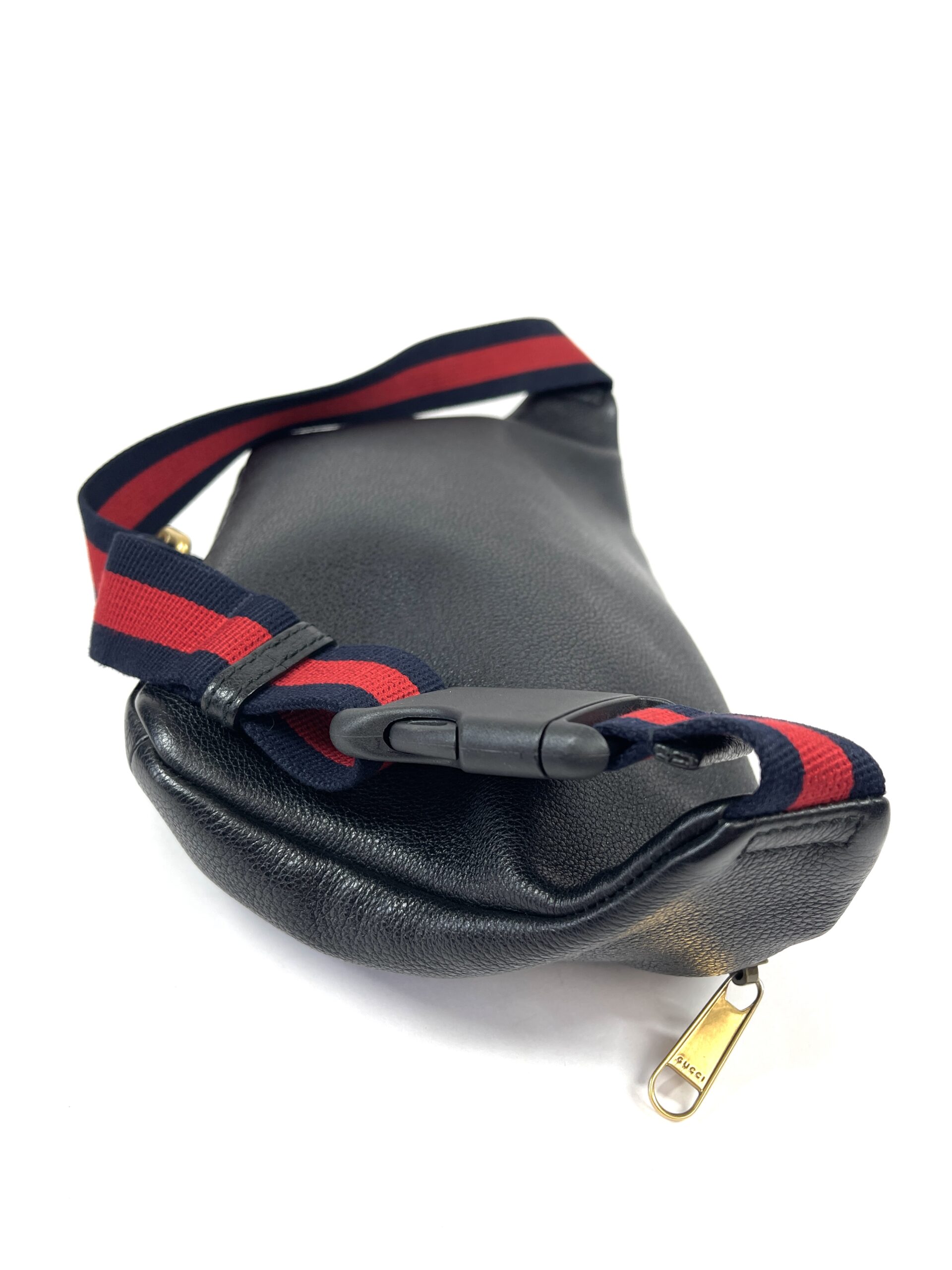 Auth GUCCI GG RED Waist Pouch Bum bag Shoulder Belt Bag Pack