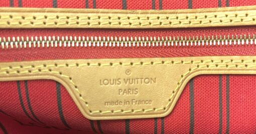 Louis Vuitton Monogram Neverfull MM Cherry Red - Image 7