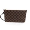 Louis Vuitton Damier Ebene Neverfull Pochette Rose Ballerine 5