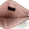 Louis Vuitton Damier Ebene Neverfull Pochette Rose Ballerine 6