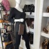 Louis Vuitton Damier Ebene Neverfull Pochette Rose Ballerine 2