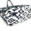Louis Vuitton Urs Fischer White Black Coated Canvas Neverfull MM Set 22