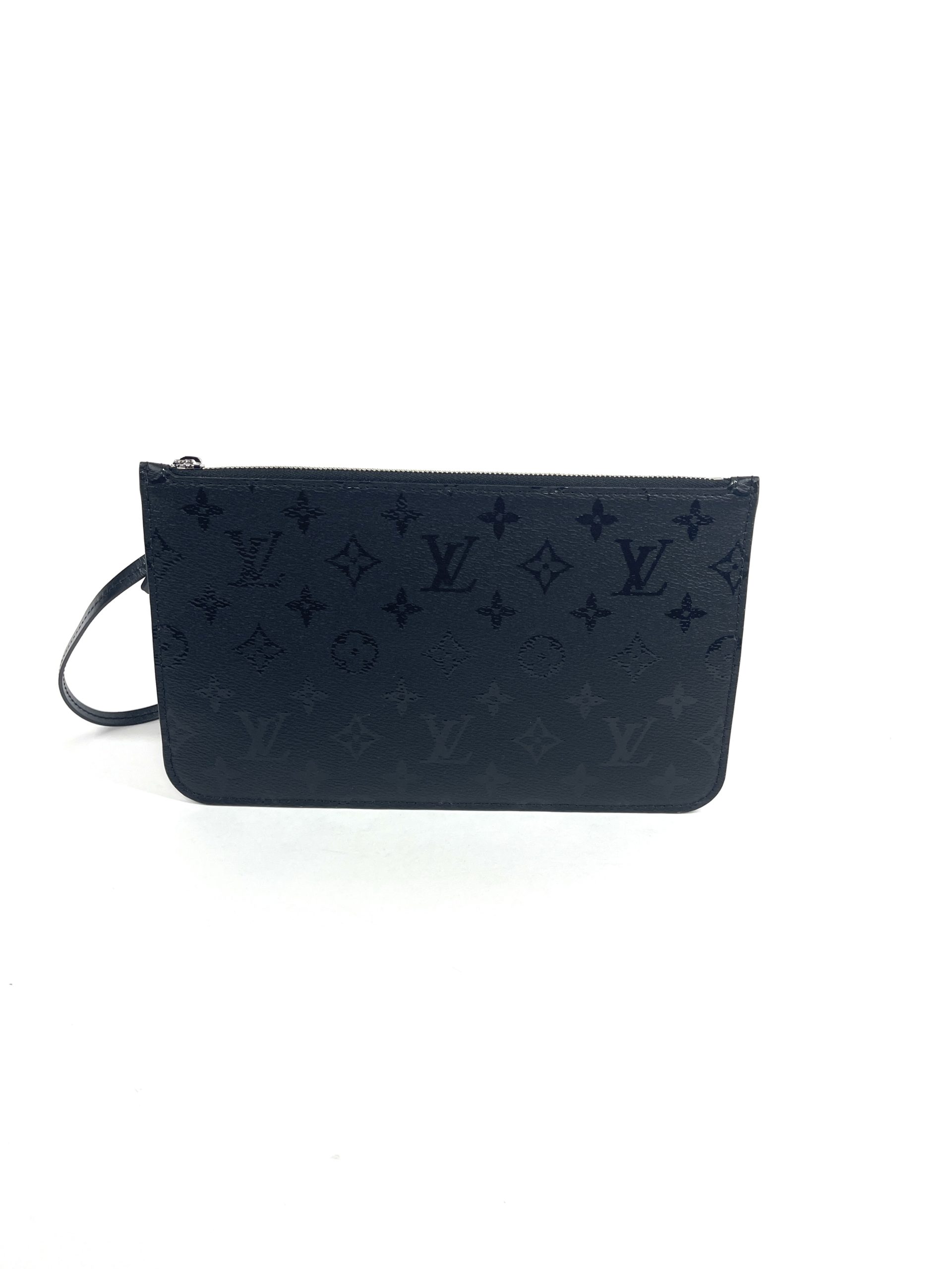 Louis Vuitton x Fragment Black, Pattern Print Monogram Eclipse Bucket Bag