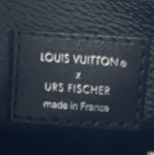 Louis Vuitton Urs Fischer White Black Coated Canvas Neverfull MM Set 21