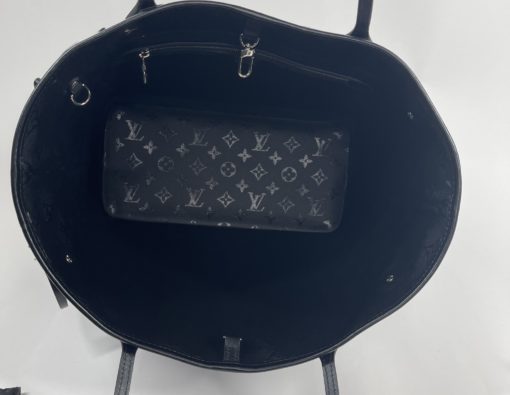 Louis Vuitton Urs Fischer White Black Coated Canvas Neverfull MM Set 6