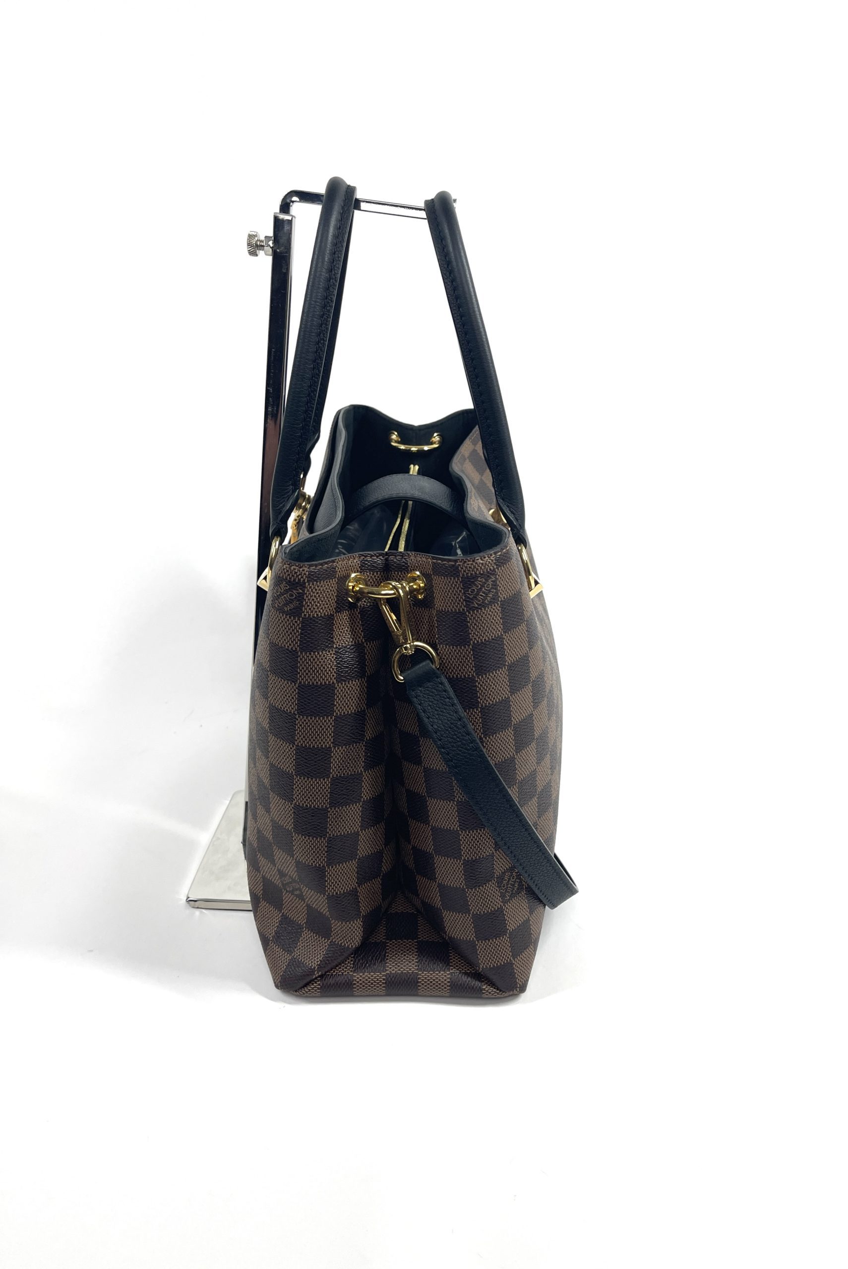 Louis Vuitton Neverfull MM Damier Ebene Tote Shoulder Bag Box Dust Bag  Receipt