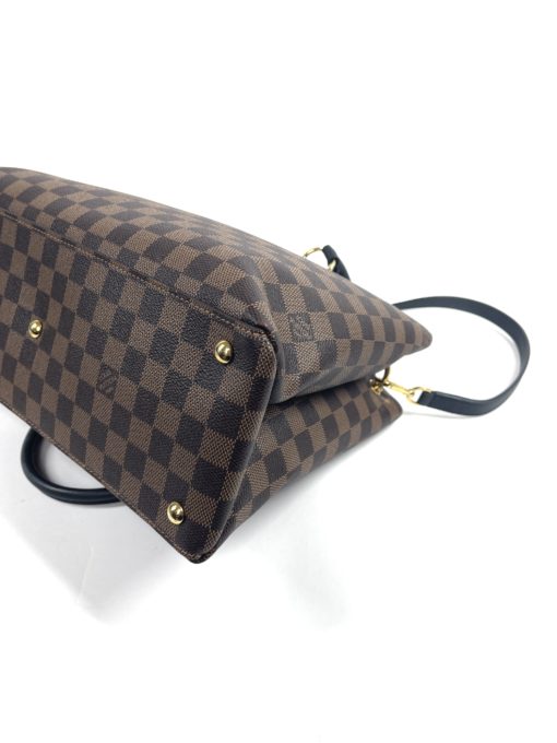 Louis Vuitton Damier Ebene Riverside Satchel Shoulder Bag 23