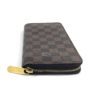Louis Vuitton Brown Zippy Wallet Damier Ebene Canvas 14