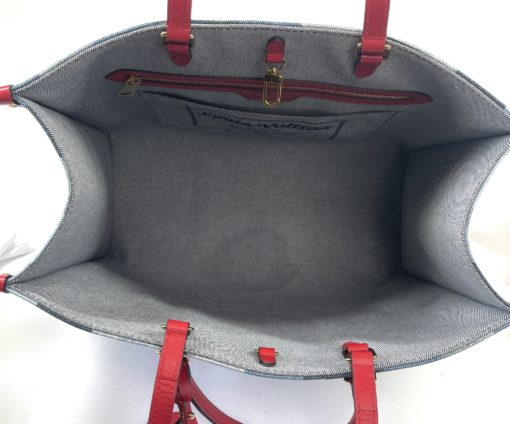 Louis Vuitton Monogram Denim Autres Toiles Onthego GM Shoulder Bag 8