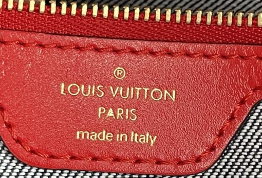 Louis Vuitton Monogram Denim Autres Toiles Onthego GM Shoulder Bag 12