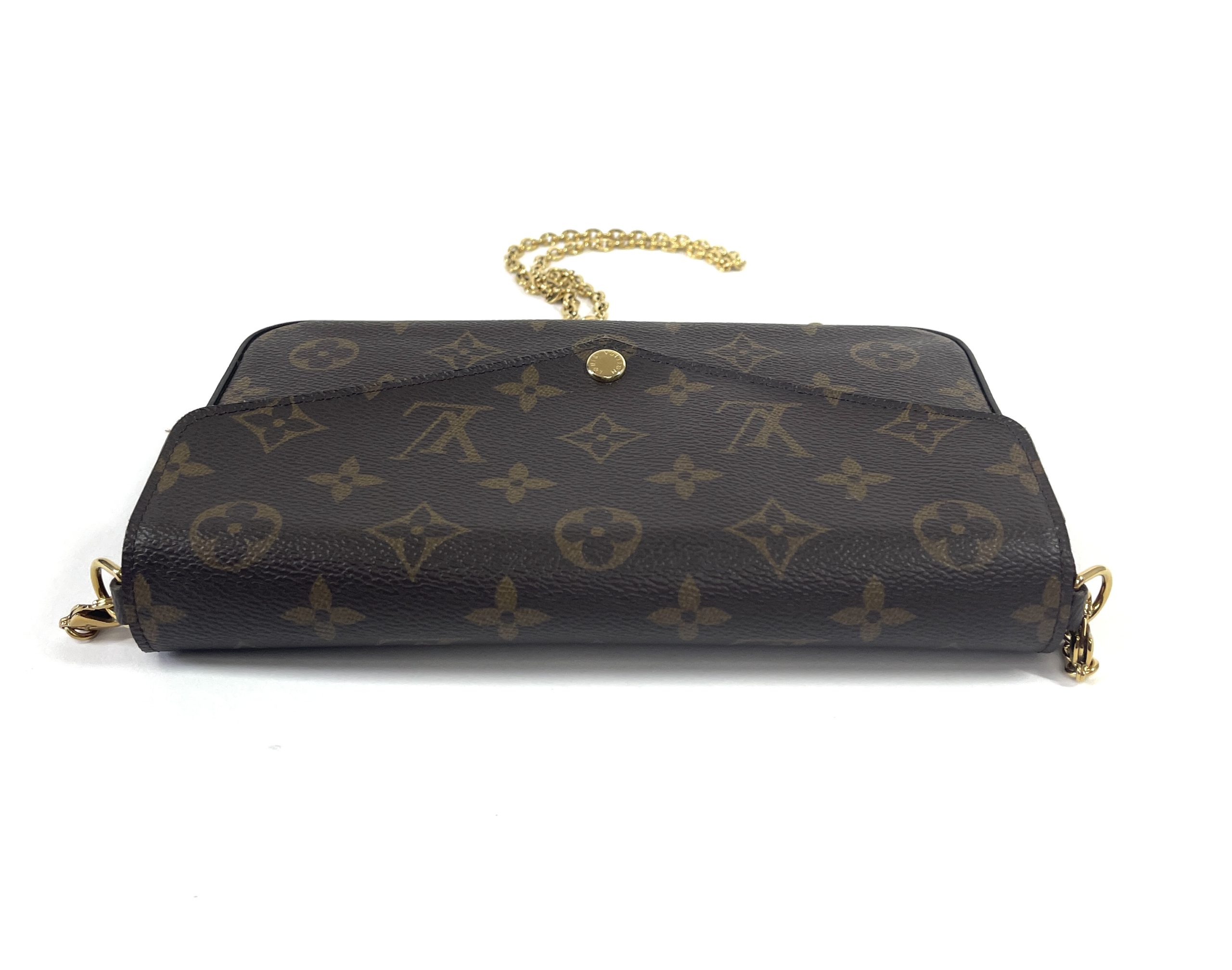 Louis Vuitton LV Felicie Pochette Monogram Envelope Bag Shoulder Bag