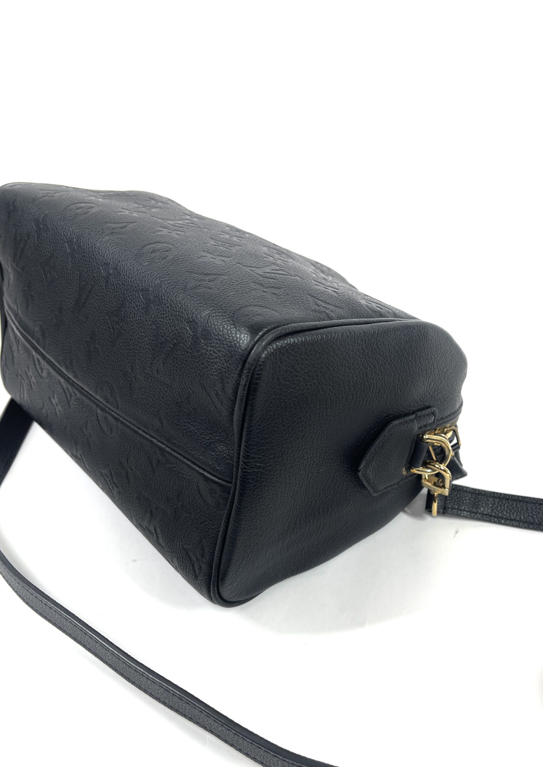 Louis Vuitton 2016 Speedy  PM Shoulder Bag - Black