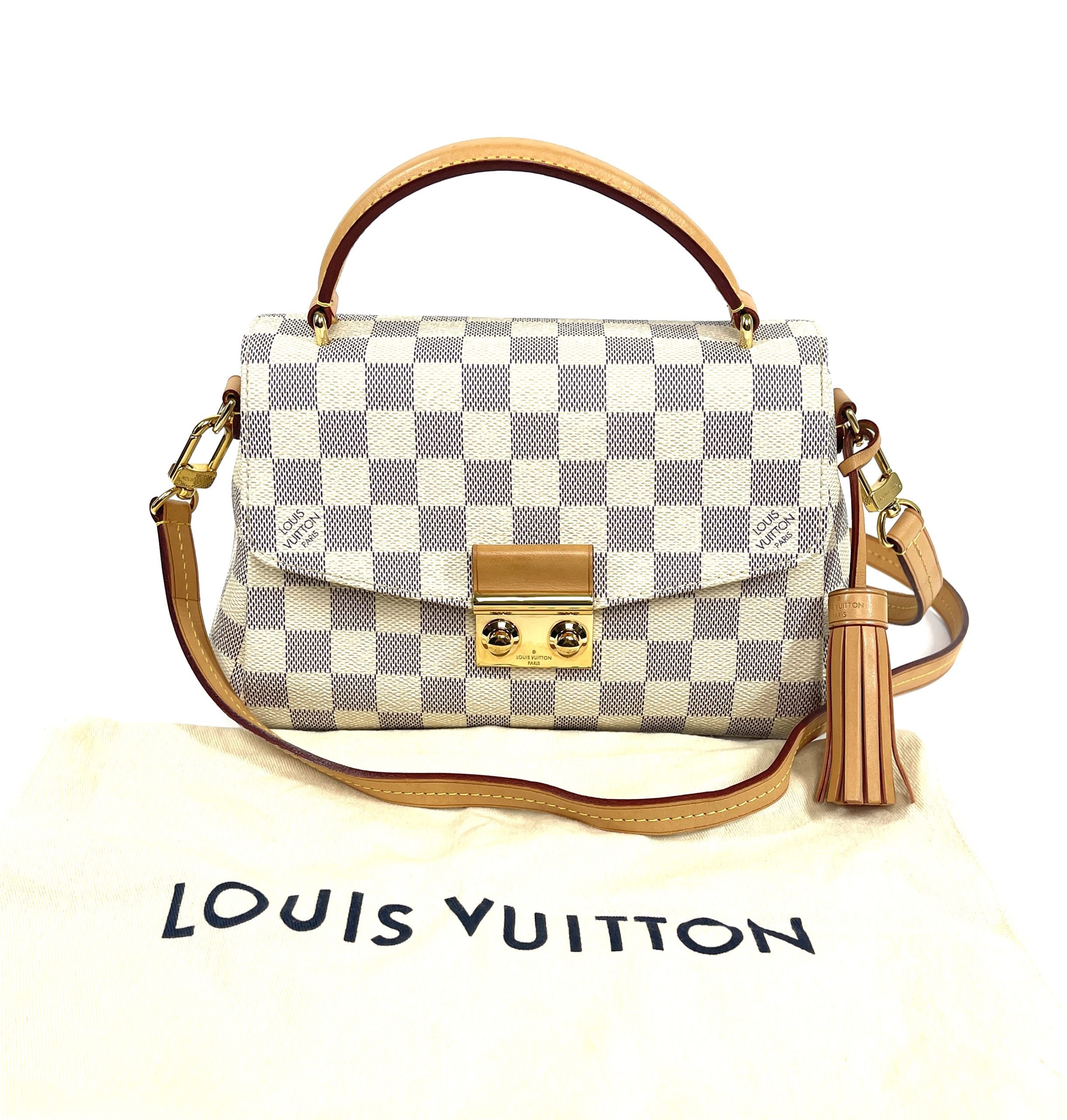 Louis Vuitton Damier Azur Canvas Croisette Bag Louis Vuitton