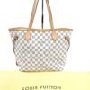 Louis Vuitton Damier Azur Canvas Neverfull MM Beige 3