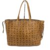 MCM Large Reversible Liz Shopper in Visetos Cognac 8
