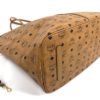 MCM Large Reversible Liz Shopper in Visetos Cognac 23