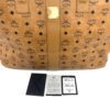 MCM Reversible Large Liz Shopper in Visetos Cognac 12