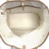 Louis Vuitton Damier Azur Canvas Neverfull MM Beige 9