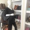 MCM Black Aren Top-Zip Shopper in Visetos 3