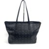 MCM Black Aren Top-Zip Shopper in Visetos 6