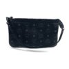 MCM Black Aren Top-Zip Shopper in Visetos 9