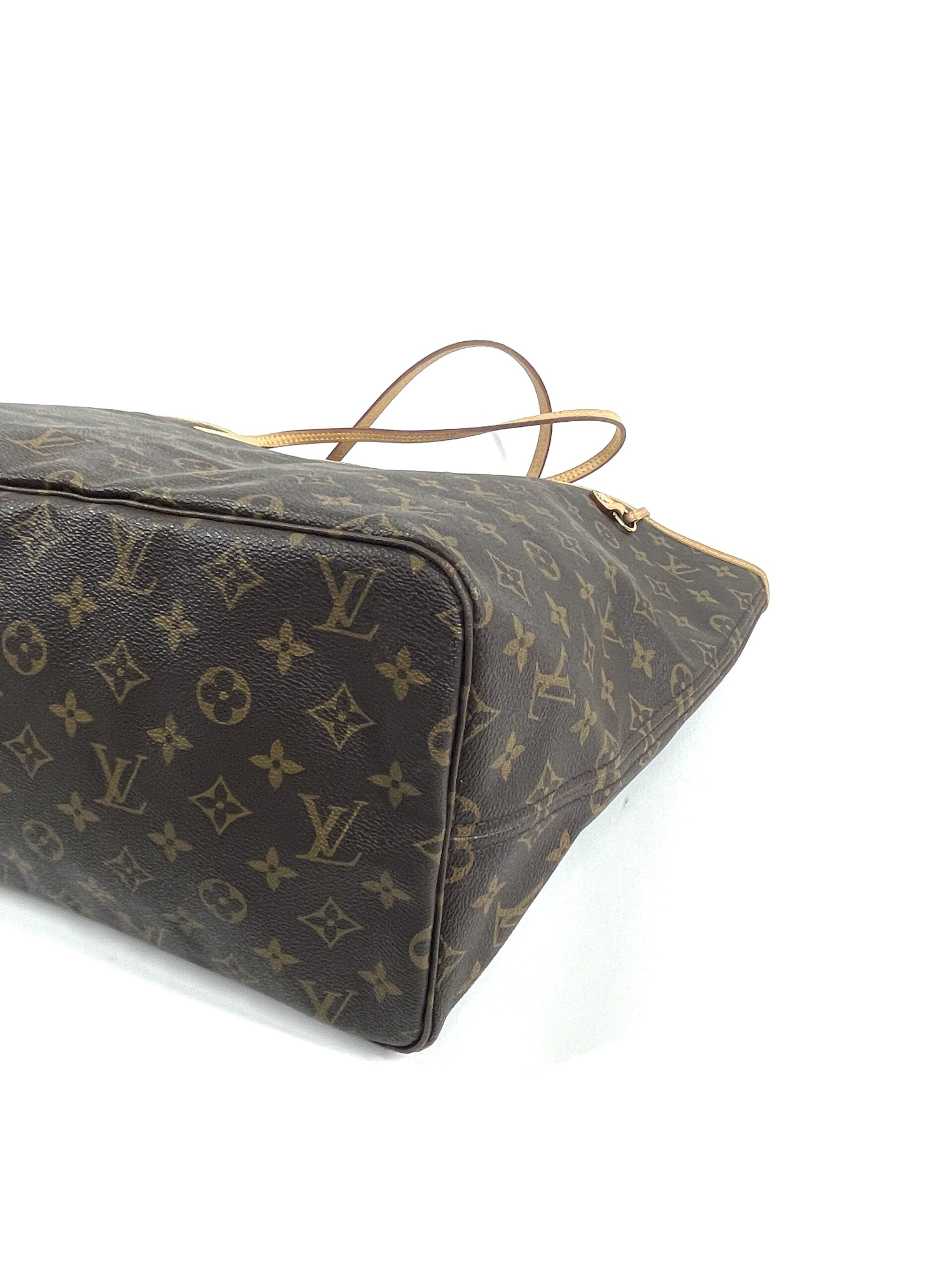 Louis Vuitton  Neon Green and Brown Limited Edition Neverfull GM