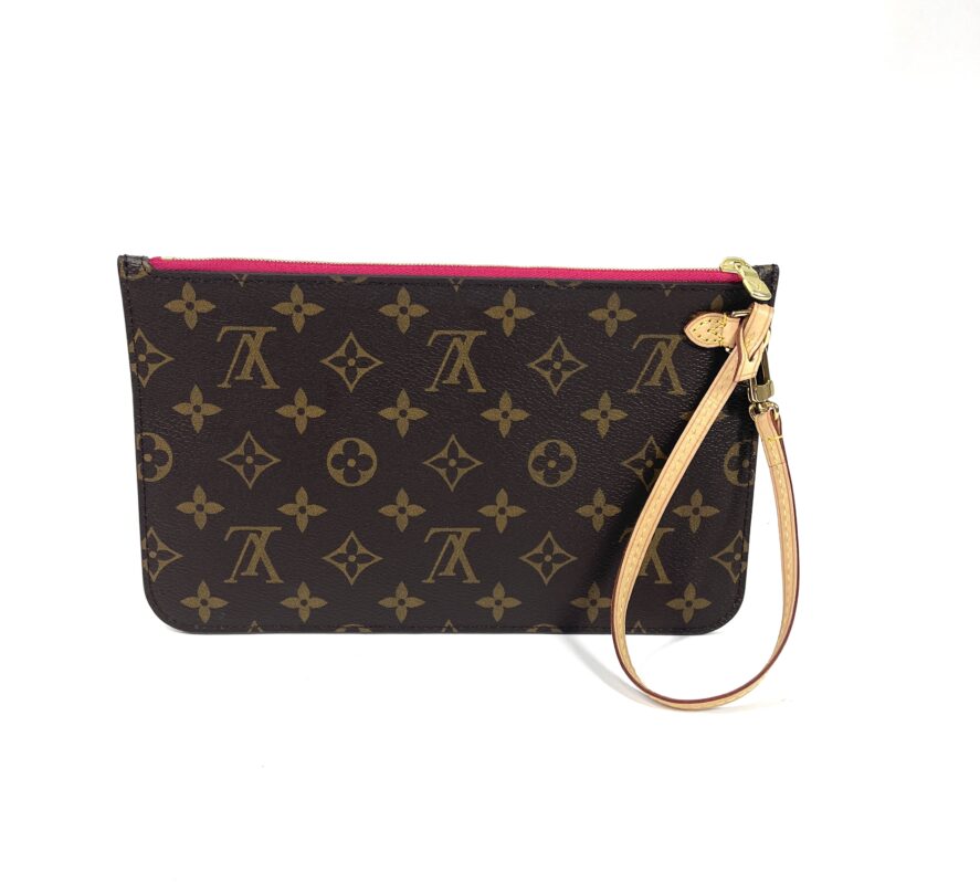 Louis Vuitton Monogram Pivoine Neverfull Pochette Clutch - A World Of Goods  For You, LLC