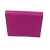 MCM Small Pink Wallet Orange Interior Saffiano Leather 4