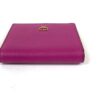 MCM Small Pink Wallet Orange Interior Saffiano Leather 7