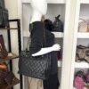 Chanel Black Lambskin Matelasse Tote With Gold Hardware 2