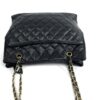 Chanel Black Lambskin Matelasse Tote With Gold Hardware 14