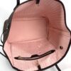 Louis Vuitton Neverfull MM Ebene With Rose Ballerine 25
