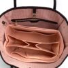 Louis Vuitton Neverfull MM Ebene With Rose Ballerine 4