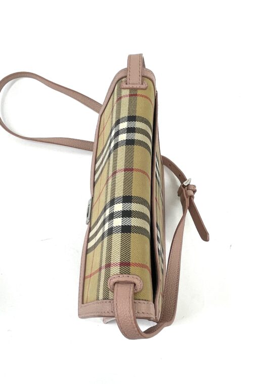 Burberry Small Vintage Check Macken Crossbody Ash Rose 18