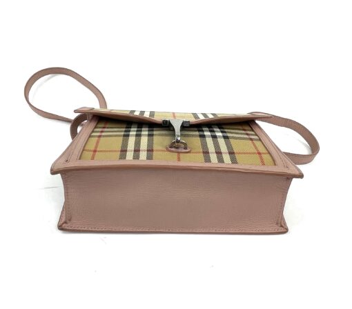 Burberry Small Vintage Check Macken Crossbody Ash Rose 7