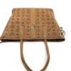 MCM Liz Medium Shopper in Cognac Visetos with Pouch 20
