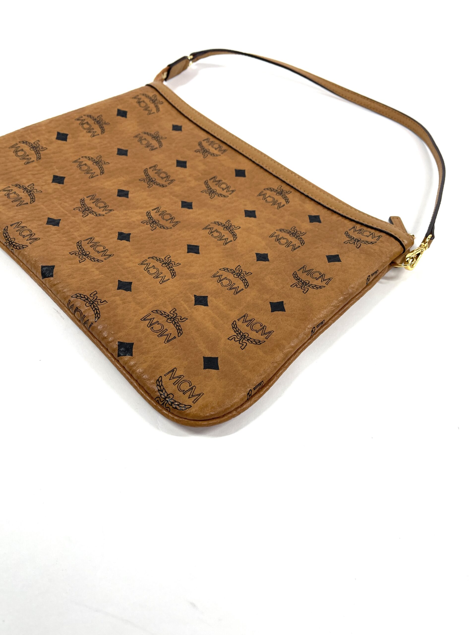 MCM Visetos Shoulder Bag - Brown Shoulder Bags, Handbags - W3050616