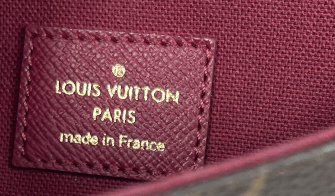 Louis Vuitton Pochette Felicie Monogram Fuschia Pink in Calf
