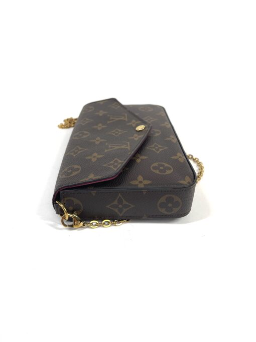 Louis Vuitton Monogram Pochette Felicie Crossbody with Pivoine Interior 11