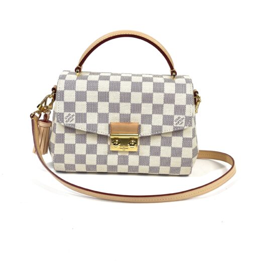 Louis Vuitton Croisette Crossbody Damier Azur Canvas