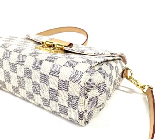 Louis Vuitton Croisette Crossbody Damier Azur Canvas 18