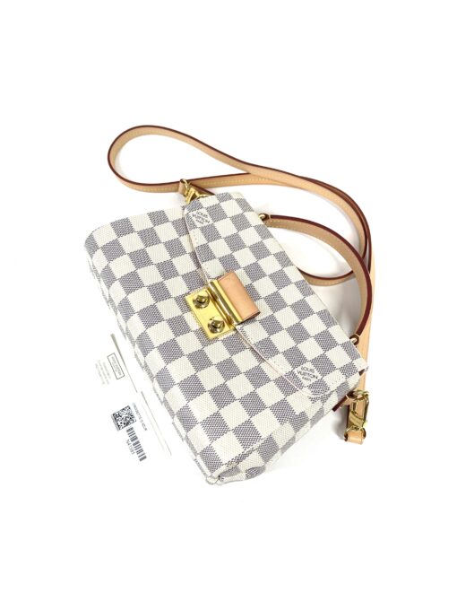 Louis Vuitton Croisette Crossbody Damier Azur Canvas 7