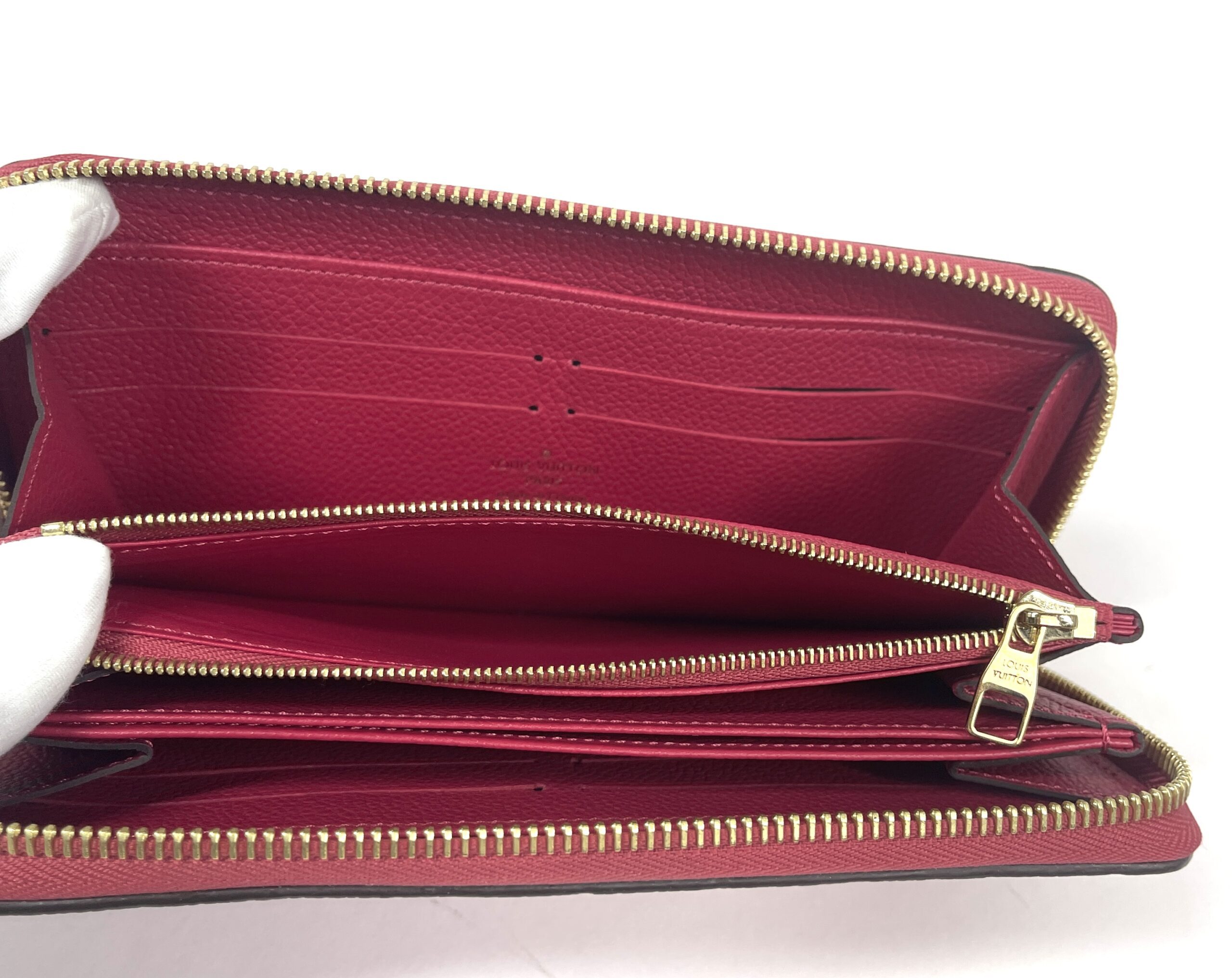 Louis Vuitton 2015 Empreinte Leather Wallet - Red Wallets