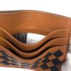 Bottega Veneta Intrecciato Leather Credit Card Case Caramel Black 4