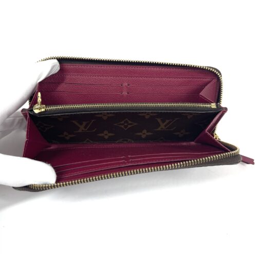 Louis Vuitton Monogram Clemence Wallet Fuchsia 15