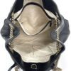 Gucci Soho Pebbled Leather Chain Medium Black Shoulder Bag 9